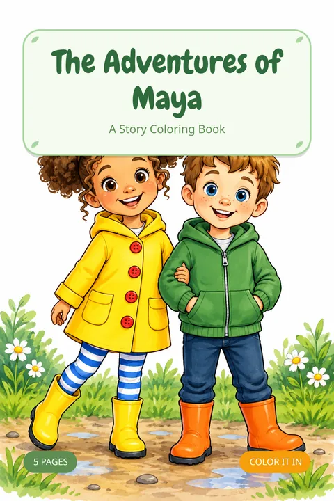 Cover of The Adventures of Maya