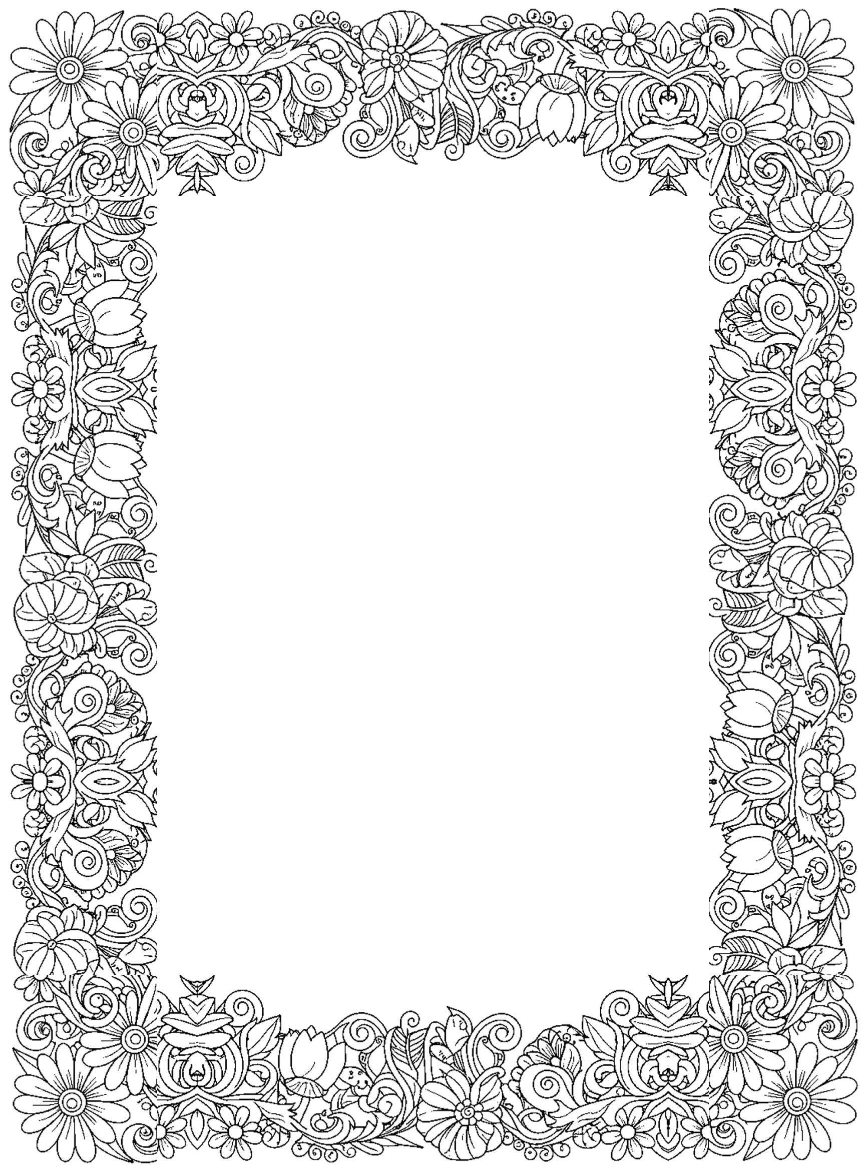 Fancy Letters & Flowers theme