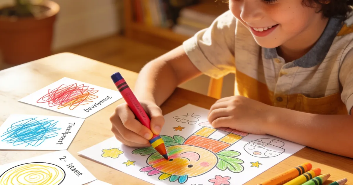 Age-by-Age Guide to Coloring Development Milestones