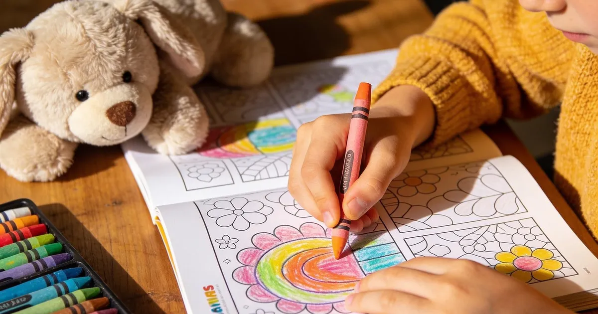 Coloring as Therapy — Benefits for Kids with Anxiety