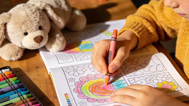 Coloring as Therapy — Benefits for Kids with Anxiety