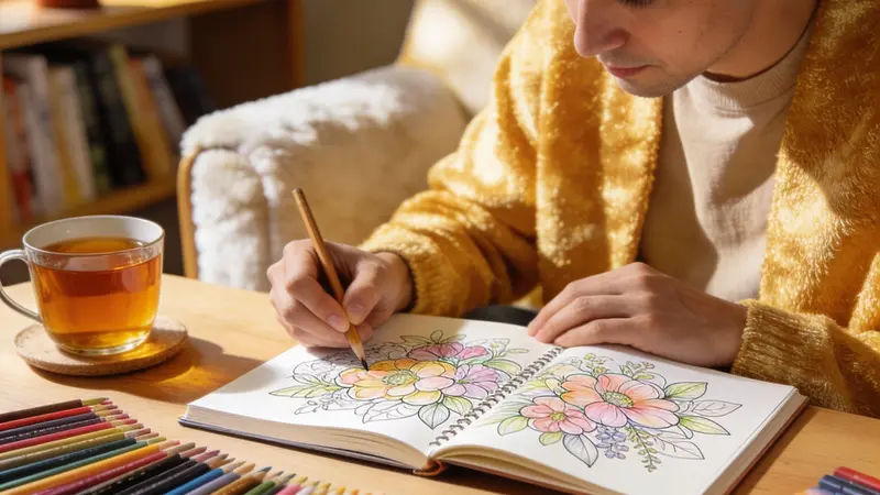 Coloring for Adults — Mental Health Benefits