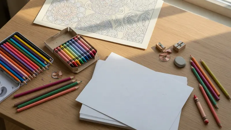 Coloring Pages for Adults, Mandala & Zen Patterns