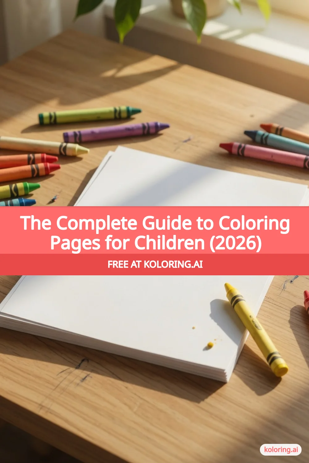 Pin this article: The Complete Guide to Coloring Pages for Children (2026)