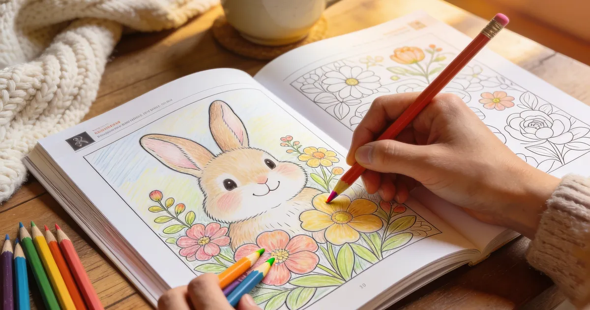 Coloring Pages for Stress Relief and Anxiety