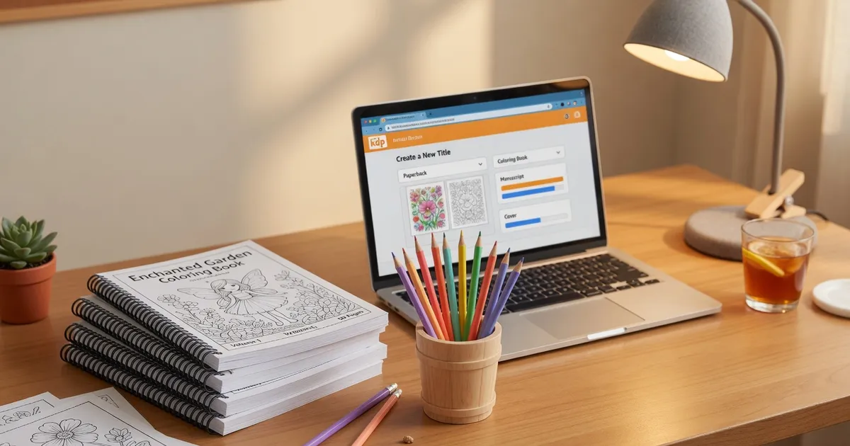 How to Make a Coloring Book for KDP (Step by Step)