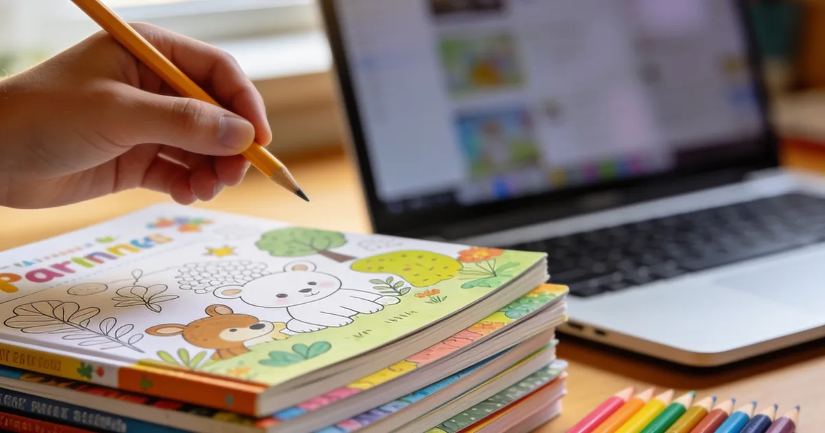 How to Sell Coloring Books Online (Etsy + KDP)