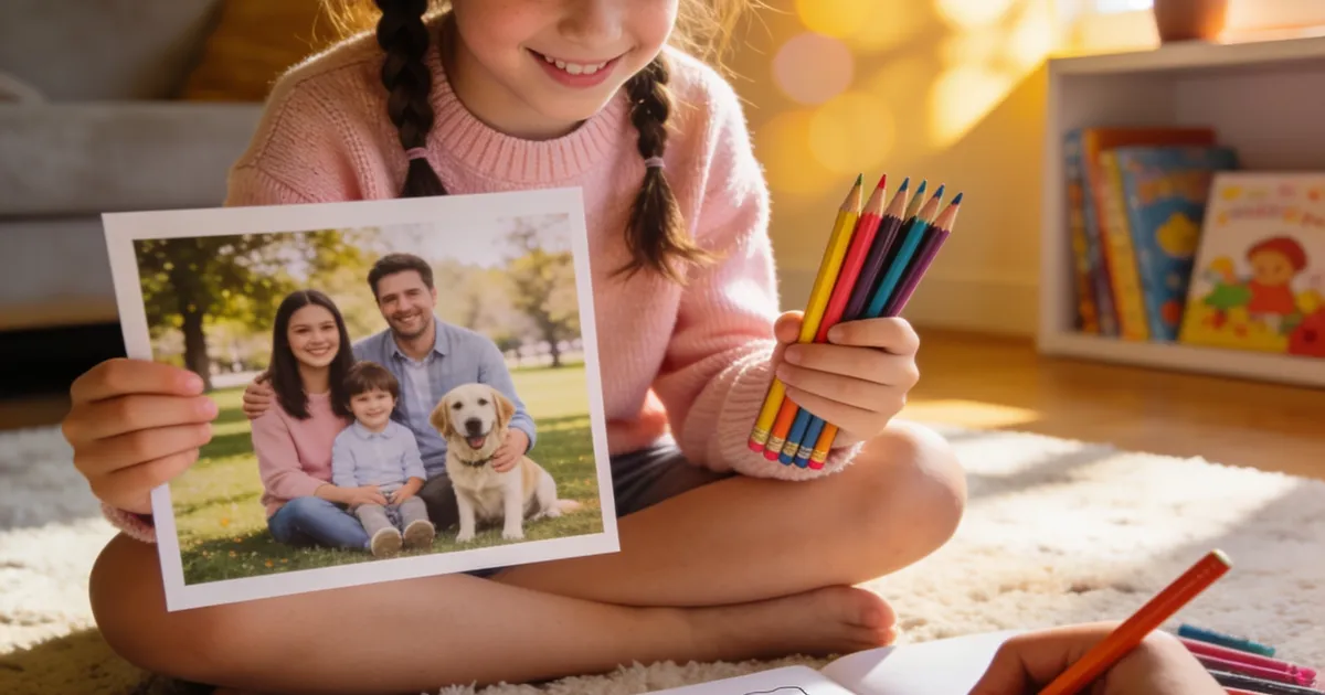 How to Turn Any Photo Into a Coloring Page