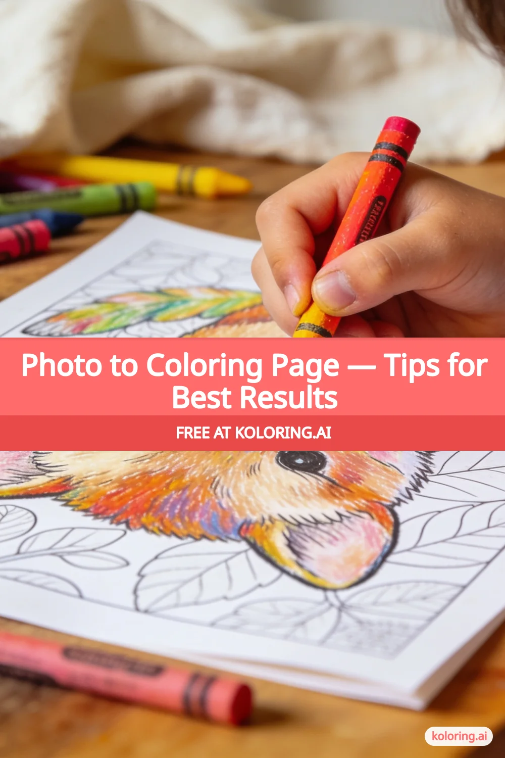 Pin this article: Photo to Coloring Page — Tips for Best Results