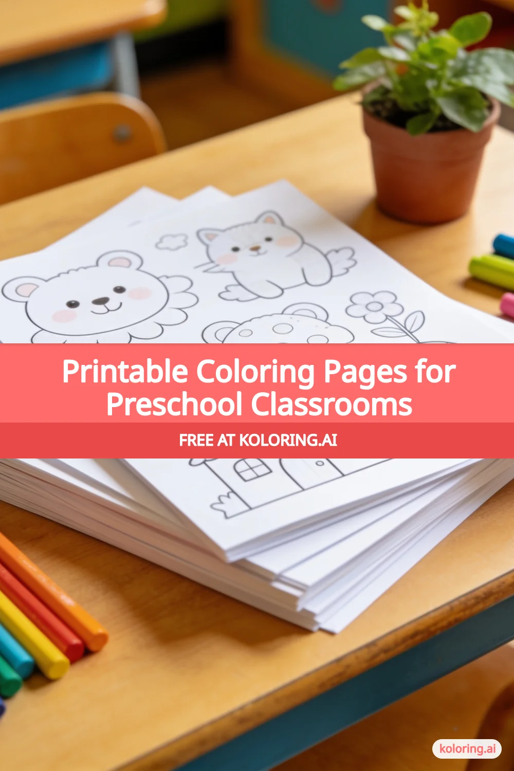 Pin this article: Printable Coloring Pages for Preschool Classrooms