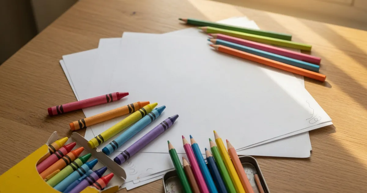 10 Screen-Free Activities for Kids (Including Coloring)