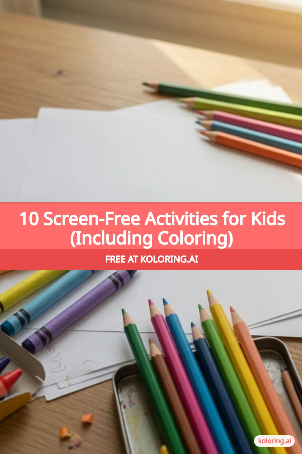 Pin this article: 10 Screen-Free Activities for Kids (Including Coloring)