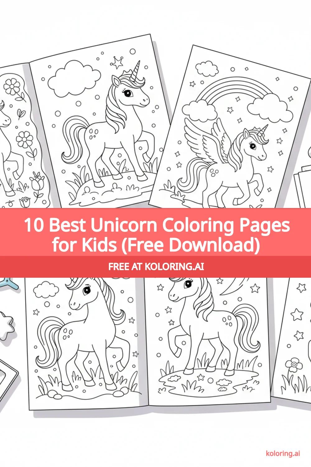 Pin this article: 10 Best Unicorn Coloring Pages for Kids (Free Download)
