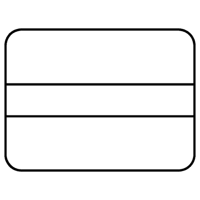 Black and white coloring page of colombia flag