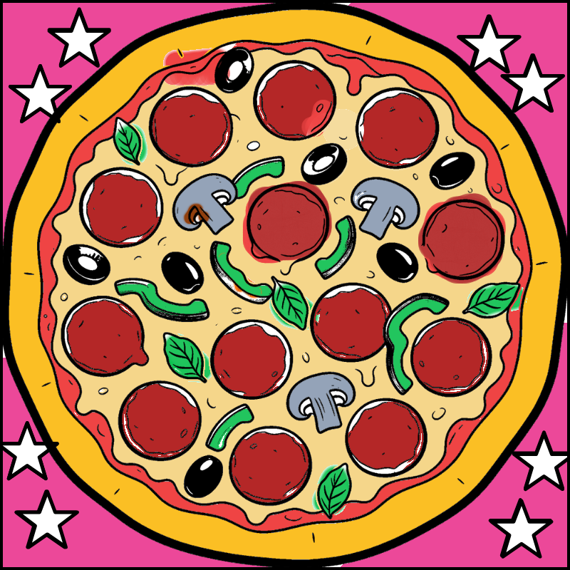 Pizza with All the Toppings
