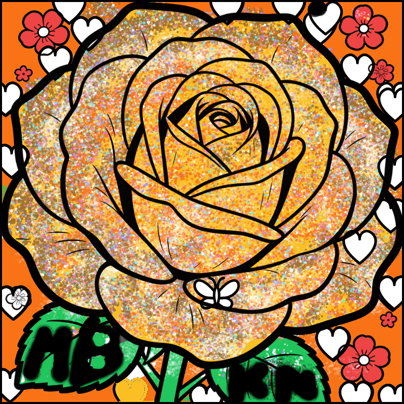 Beautiful Rose with Detailed Petals